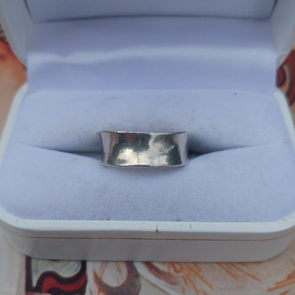 Gunner Ekberg abstract sterling silver ring